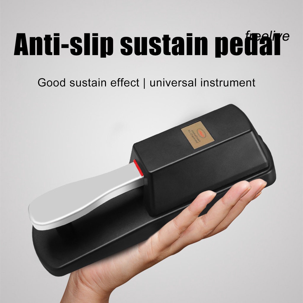 BLP_ Sustain Pedal Non-slip Sound Enhancement Metal Professional Piano Keyboard Pedal for Beginner