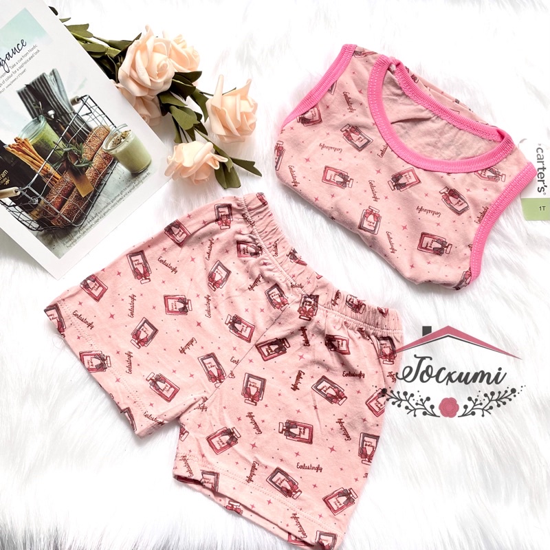 [Clip cận cảnh] SET BỘ THUN COTTON CHO BÉ GÁI [Vải đẹp]