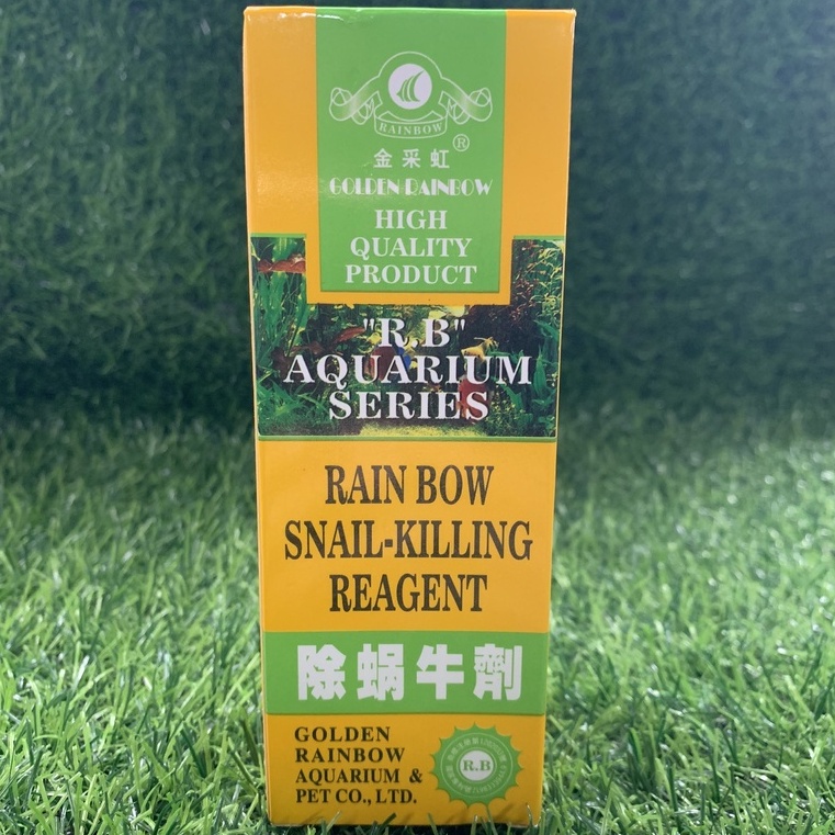 Diệt Ốc Và Ký Sinh Trùng Rainbow Snail-Killing Reagent 125ml Cho Bể Cá, Thủy Sinh
