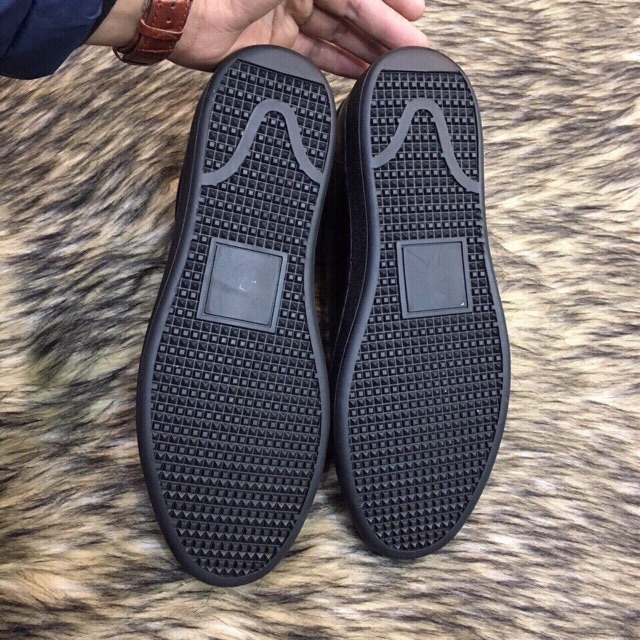 Giày LC Da Bò Xịn Màu Đen Đế Đen - Bảo Hành 24 Tháng | BigBuy360 - bigbuy360.vn