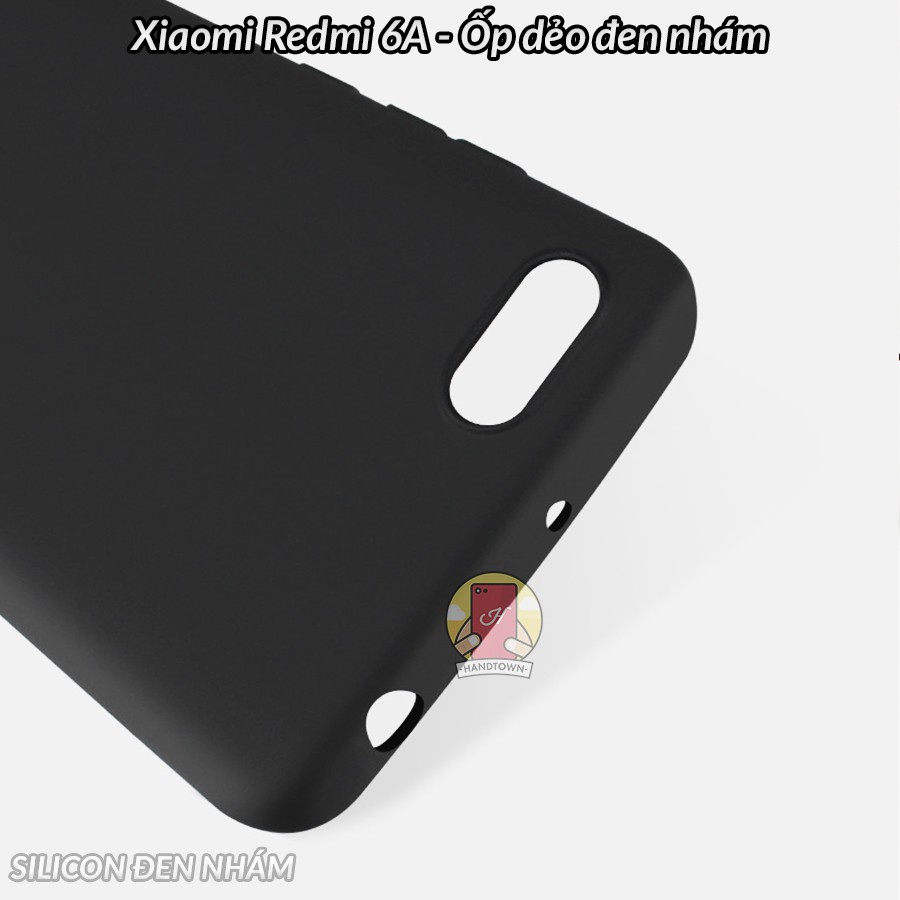 Ốp dẻo đen nhám chống trầy Xiaomi Redmi 6A