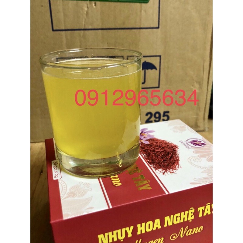 Bột Nhụy hoa nghệ tây Collagen Nano giúp đẹp da nâng cao sức khoẻ