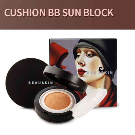 Phấn Nước BEAUSKIN Cushion BB Sun Block SPF50 PA+++ 10g - Hàn Quốc