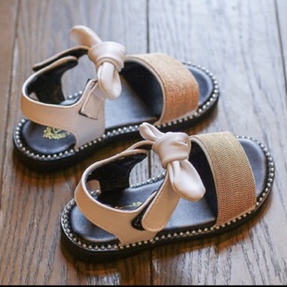 Giày sandals bé gái nơ