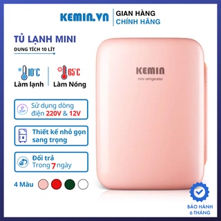 Tủ lạnh mini dựng mỹ phẩm Kemin Auto làm nóng và lạnh 2 chiều bảo hành 6 tháng, 1 đổi 1 trong 7 ngày