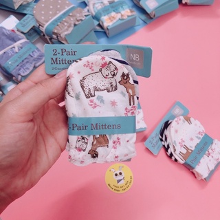 Hàng xuất dư - set 2 đôi găng tay sơ sinh