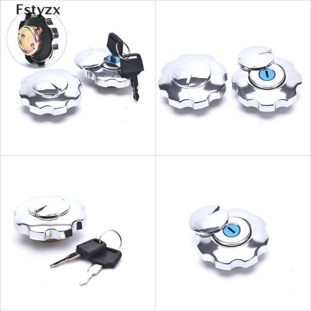 1 Nắp đậy bình xăng màu bạc cho xe máy Honda CG125