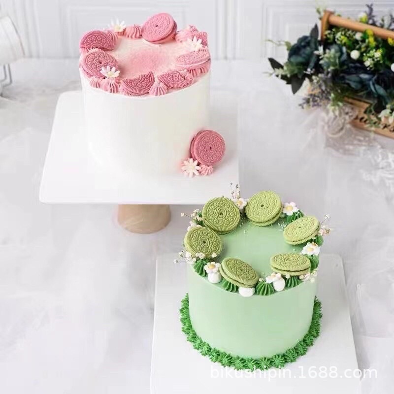 gói 220 gam bánh oreo không nhân các vị trang trí bánh