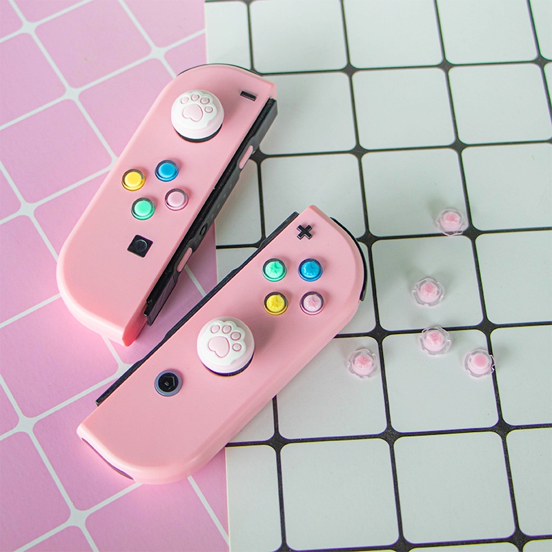 Ốp Bọc Nút Bấm Điều Khiển Chơi Game Thay Thế Chuyên Dụng Cho Nintendo Switch