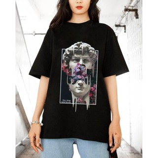Áo phông cổ tròn tay ngắn dáng Unisex freesize Nam Nữ design by HELLO chủ để Alexander - Mã sp : Ap_Alexander_04