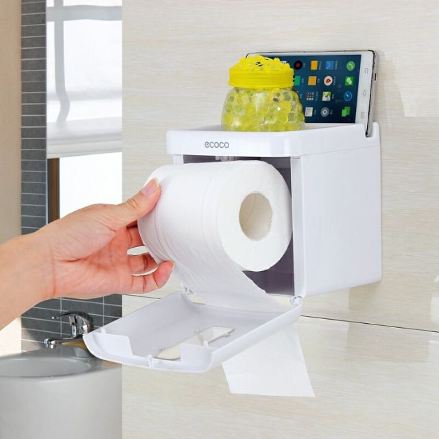 [Giá Sỉ] Hộp đựng giấy vệ sinh đa năng Ecoco - HỘP LOẠI TO