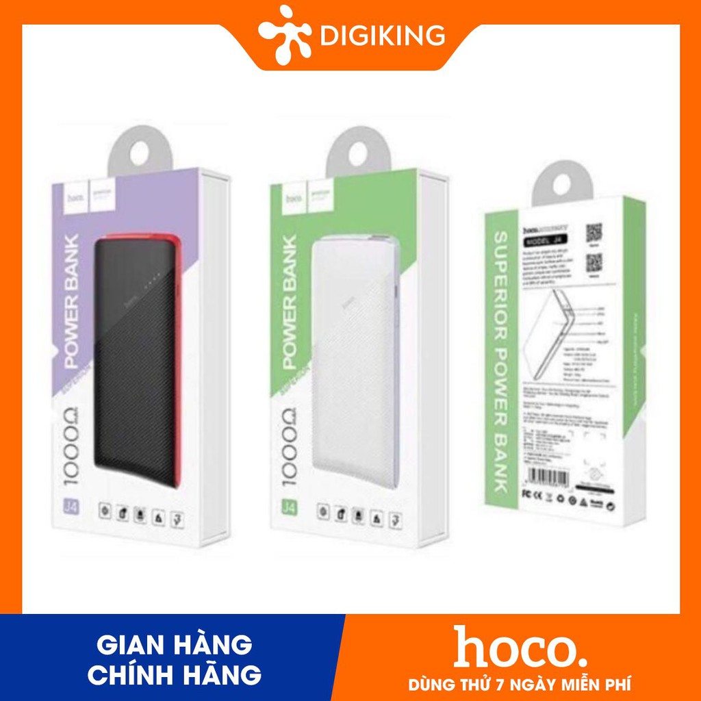 Pin dự phòng 10.000mah HOCO - J4