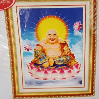 Tranh thêu Phật Di Lạc ms 53433