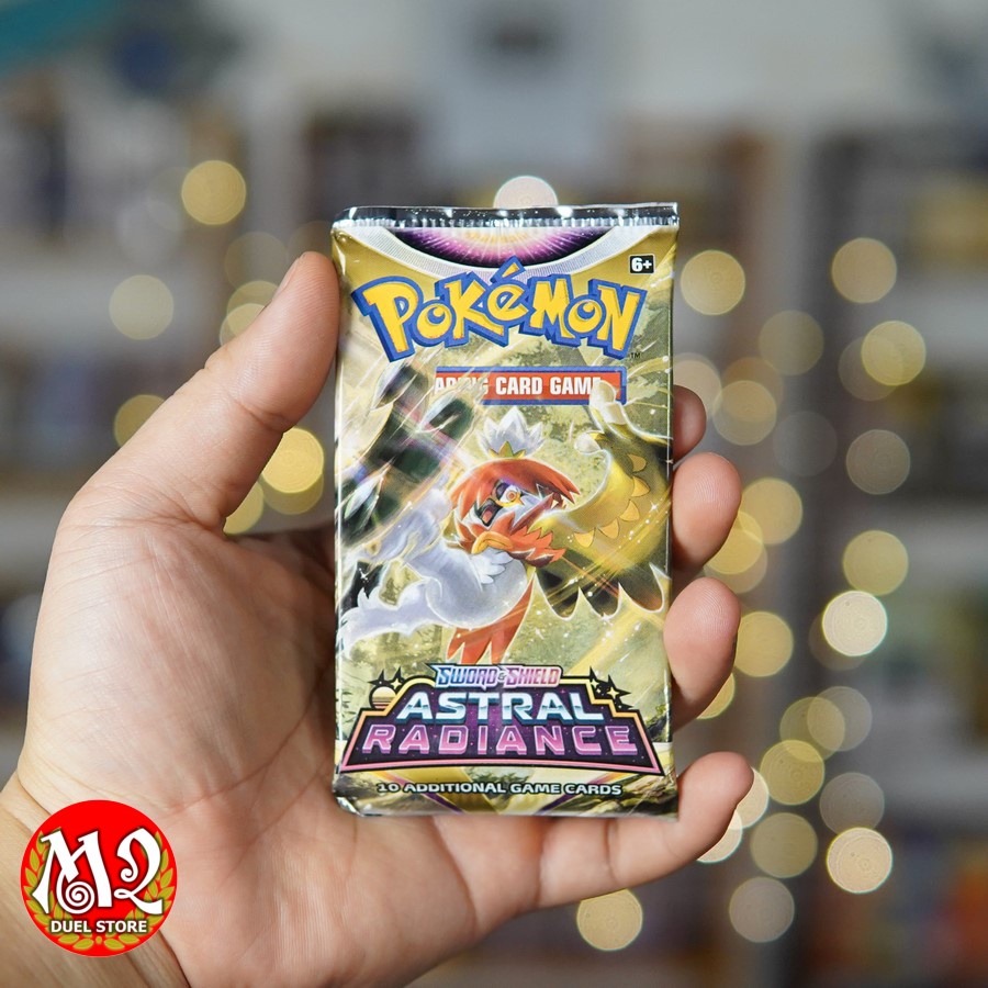 Túi thẻ bài Pokemon TCG Sword & Shield ASTRAL RADIANCE Booster Pack - 01 pack gồm 10 lá bài