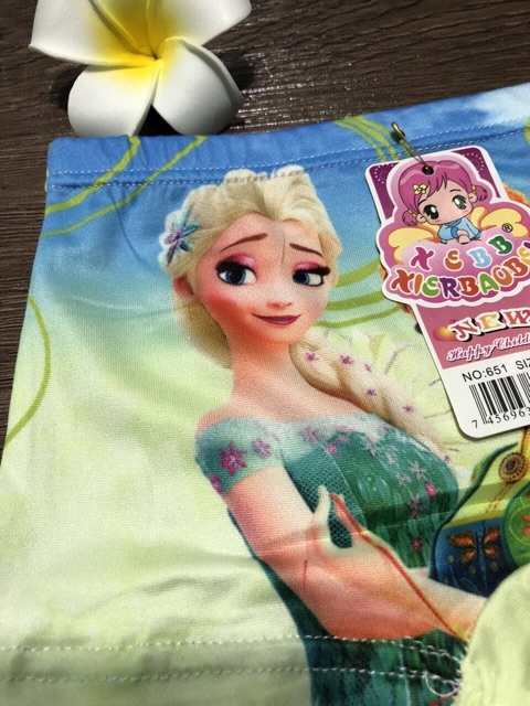 ( Bán lẻ) Quần chip đùi Elsa cho bé gái