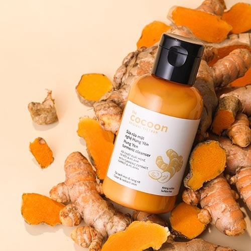 Sữa rửa mặt nghệ Hưng Yên cocoon 140ml sáng mịn mờ thâm