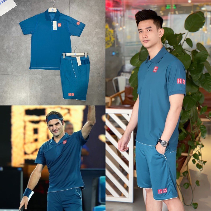 |ẢNH THẬT| BỘ NAM HÈ UNI.QLO XANH DƯƠNG