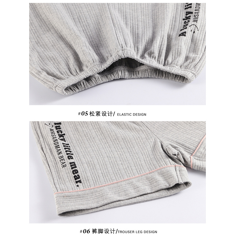 Bộ Đồ Ngủ Vải Cotton Kiểu Nhật Hàn Dễ Thương Cho Các Cặp Đôi