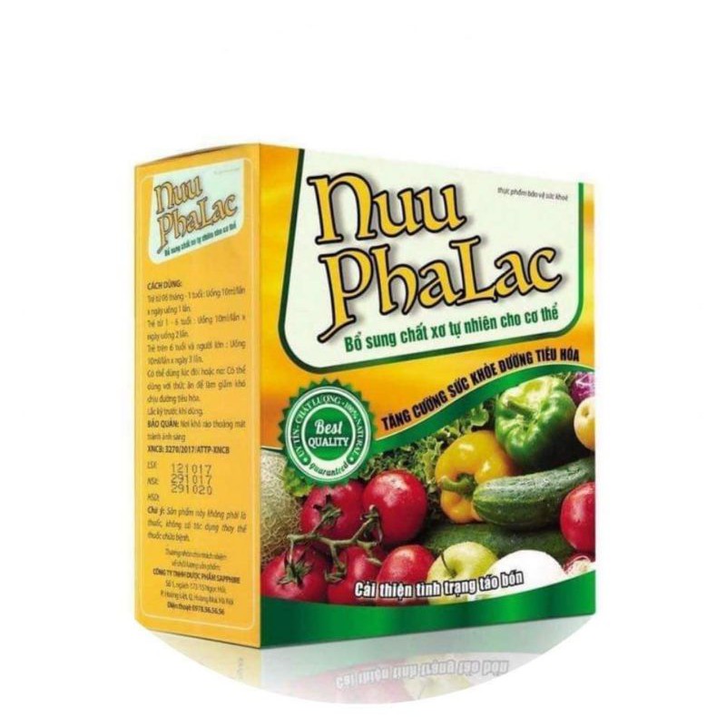 Nuuphalac - xua tan nỗi lo bị táo bón | Thế Giới Skin Care