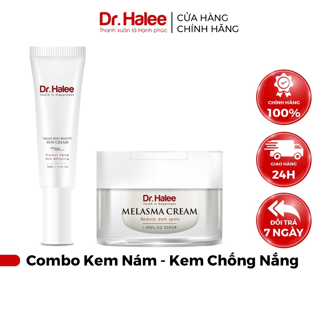 Combo Kem Chống Nắng SPF50+ / PA++++ - Kem Nám MELASMA CREAM