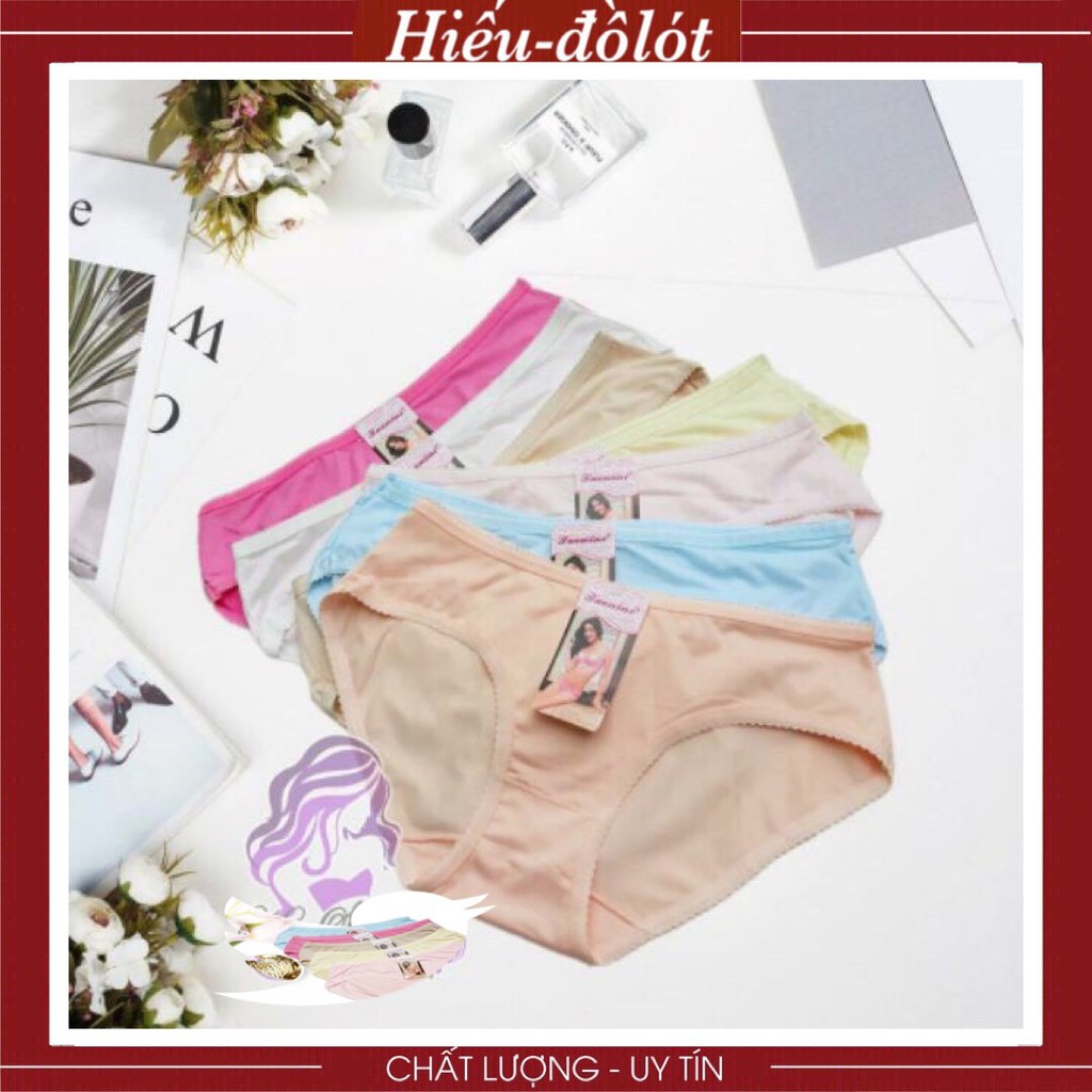 Quần Lót Nữ Cotton Thái Thấm Hút Tốt, Co Giãn 4 Chiều Thoải Mái Hieu Store24h - 88651