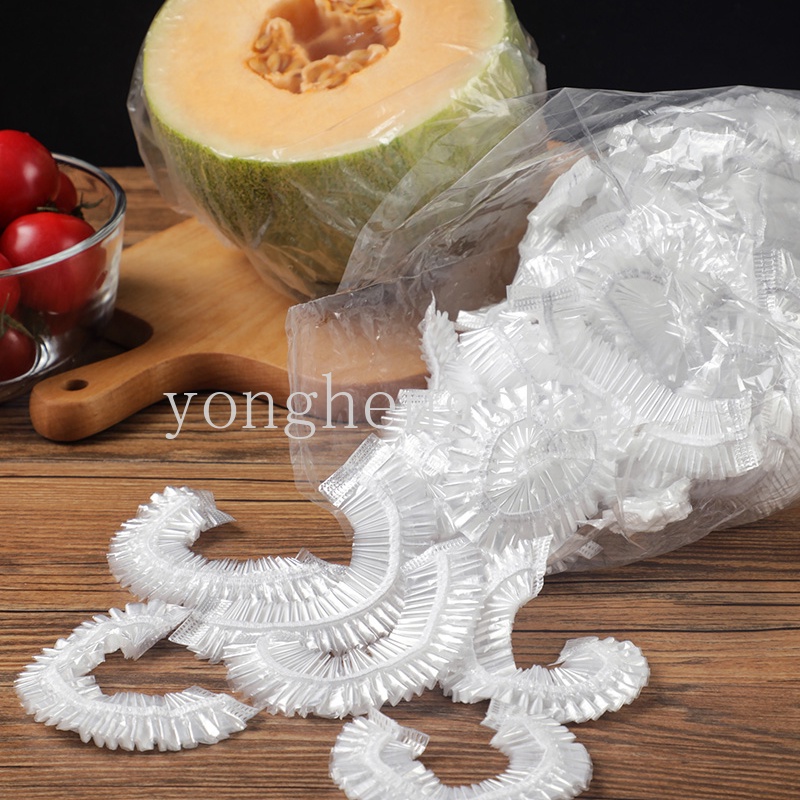 Set 100 Tấm Nhựa Co Giãn Bọc Bảo Quản Thực Phẩm Dùng Một Lần Tiện Dụng