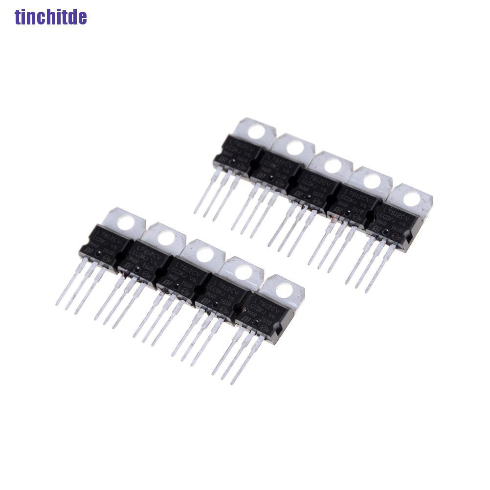 Set 10 Ic L7812Cv L7812 To-220 12V Chuyên Dụng