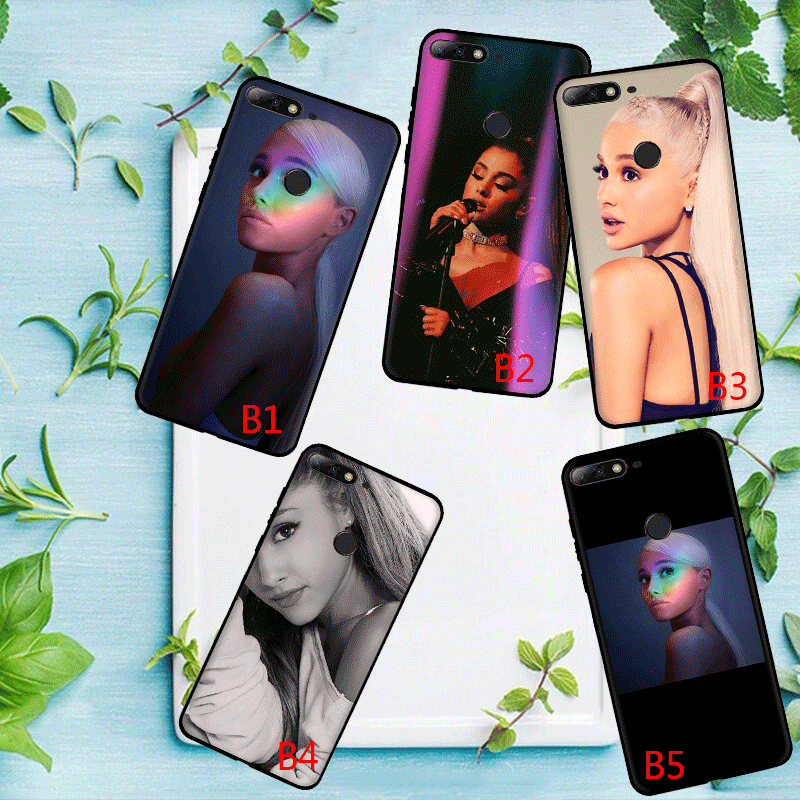 Ốp Lưng Tpu Mềm In Hình Ca Sĩ Ariana Grande Cho Huawei P20 Lite 2019 P20 Pro P30 Lite P30 Pro P40 Pro Max P Smart 2018 2019