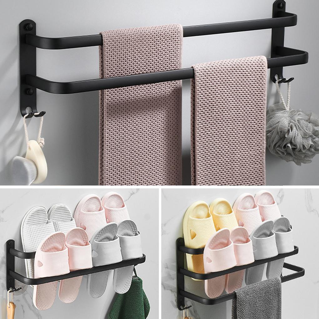 Giá Đỡ Treo Khăn Gắn Tường 30-50cm Tiết Kiệm Không Gian Tiện Dụng Cho Phòng Tắm / Nhà Bếp