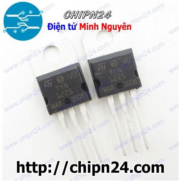 [2 CON] Triac SCR TYN1225 TO-220 25A 1200V (1225)