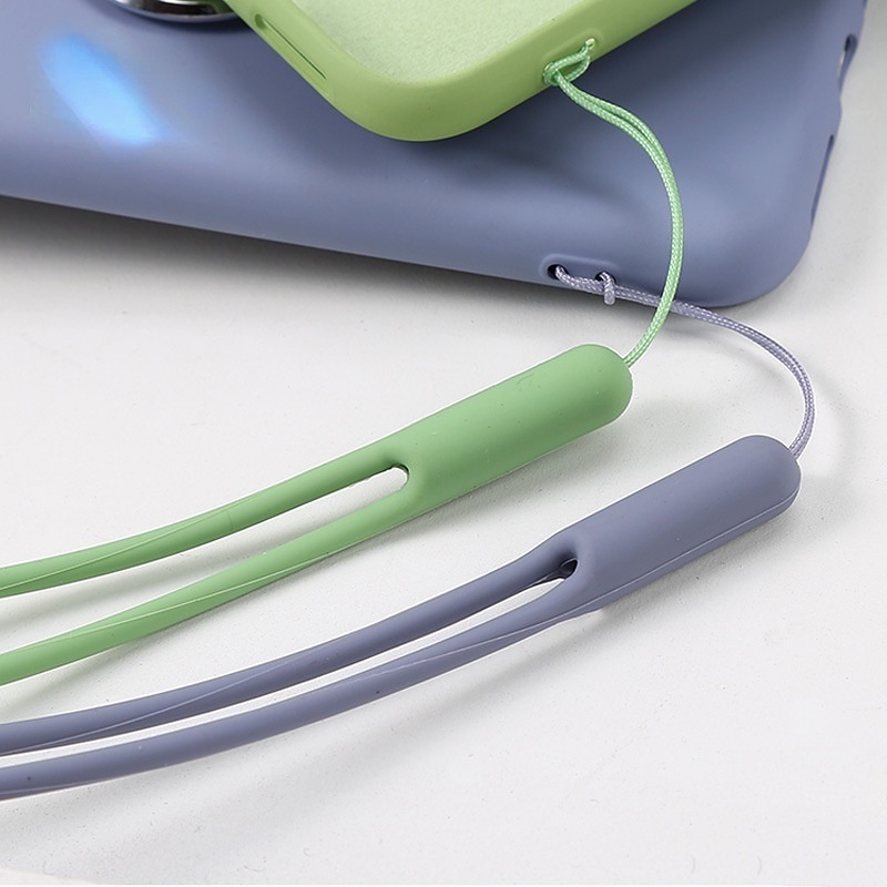 Dây treo điện thoại - thẻ ID - USB đeo tay silicone dẻo tiện lợi nhiều màu sắc