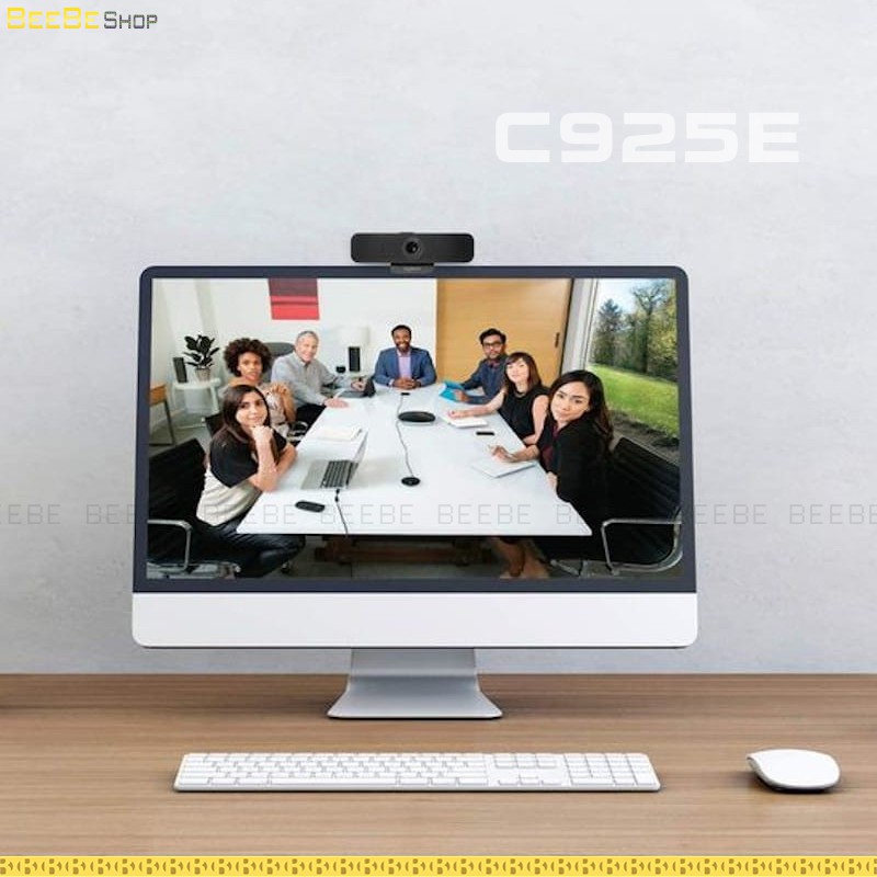 Logitech C925E - Webcam Máy Tính, Laptop Cho Game Thủ, Học Oline, Họp Trực Tuyến (Full HD)