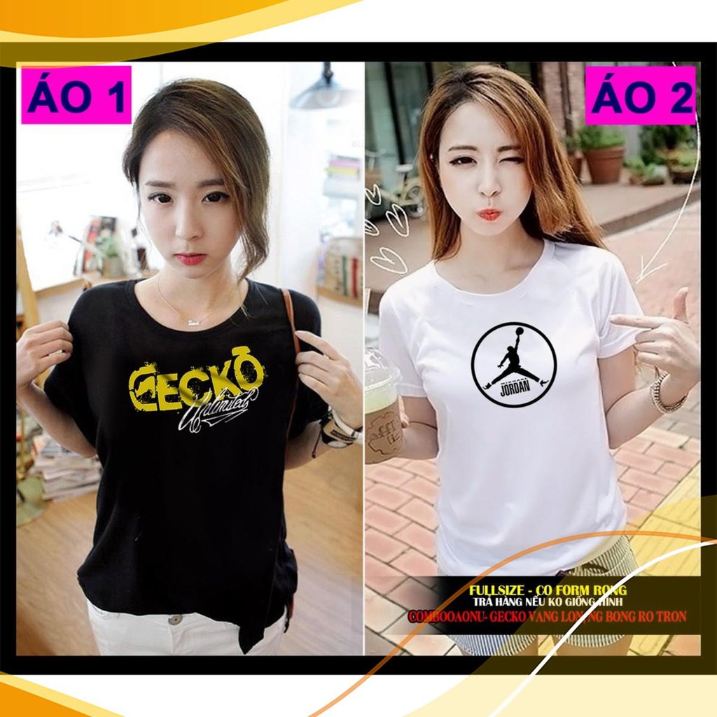 ➡️ Áo thun Nữ Có Cổ ✨Áo phông chất thun cotton in hình siêu đẹp