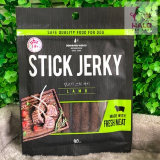 Ăn vặt snack thịt que cho chó bow wow jerky 90g