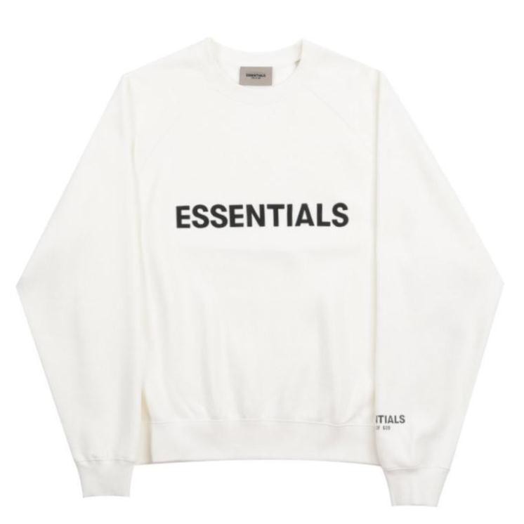 [SIÊU RẺ] Áo sweater Fear of God ESSENTIALS ss20 WHITE, | BigBuy360 - bigbuy360.vn