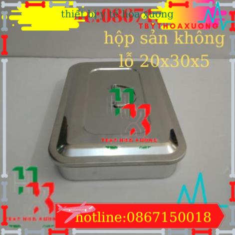 Khay Đựng Dụng Cụ Y Tế Kèm Nắp, Hộp Đựng Dụng Cụ Y Tế Inox Chất Lượng Cao