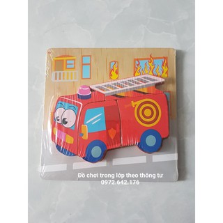 Tranh Ghép Gỗ 3D Nổi Cho bé