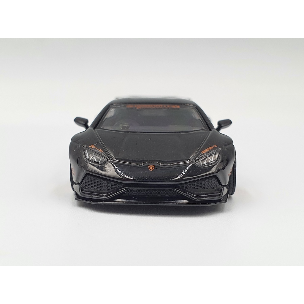 Xe Mô Hình LB*WORKS Lamborghini Huracan ver.1 - Black LHD 1:64 MiniGT (Đen)