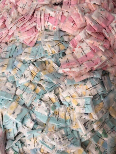 Set 3 Khăn sữa sợi tre aden&anais