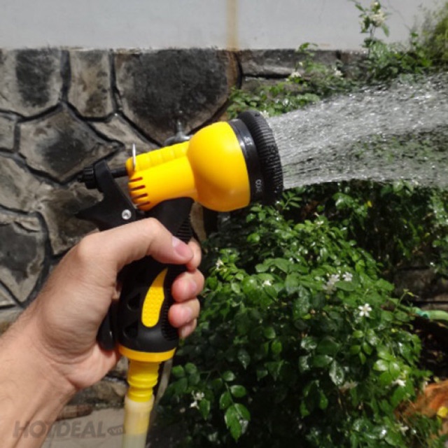 Vòi Xịt Nước Tưới Cây 8 tia đa năng (Loại Tốt)