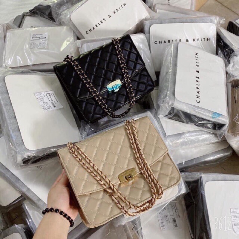 túi xách nữ❣️freeship❣️ túi CNK khoá dập