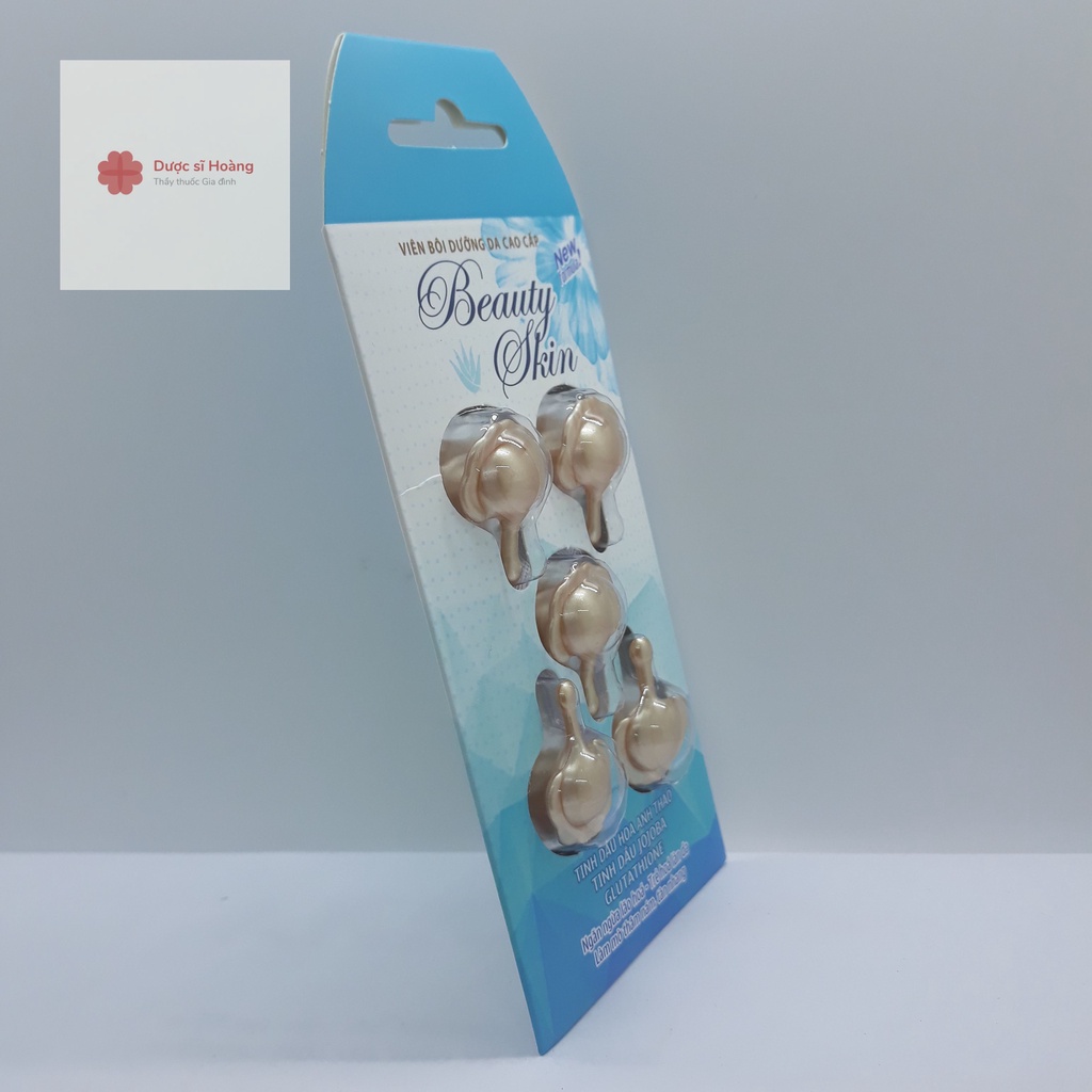 Viên bôi dưỡng da cao cấp Beauty Skin vỉ 5 viên
