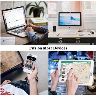 Set 3 miếng dán trượt webcam siêu mỏng bảo vệ camera cho laptop