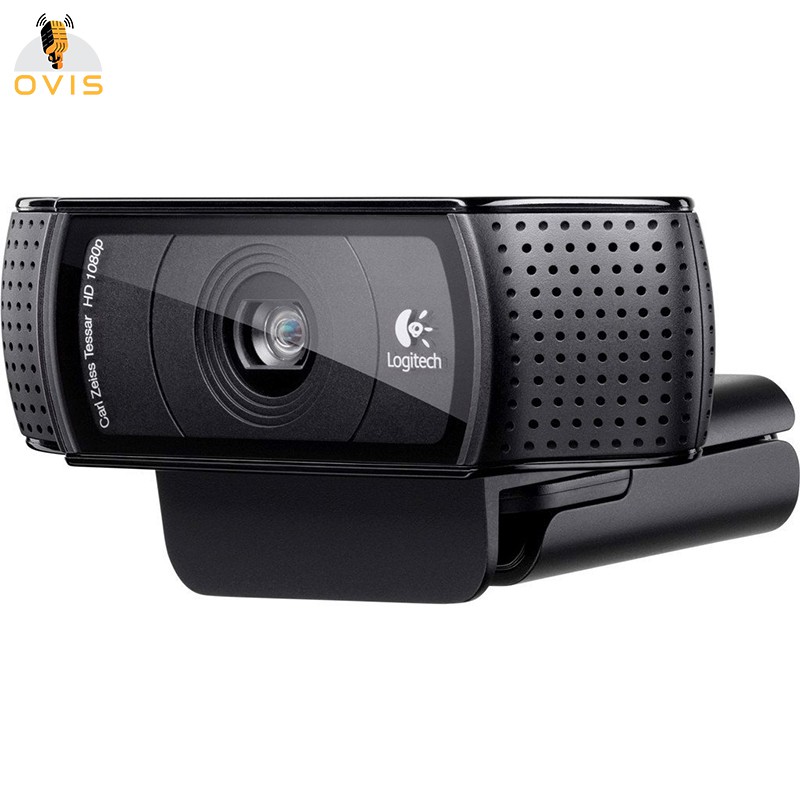 [BH 24 THÁNG] Webcam Máy Tính Logitech C920 Pro Chất Lượng HD 1080p, Tích Hợp Micro Stereo, Tự Lấy Nét