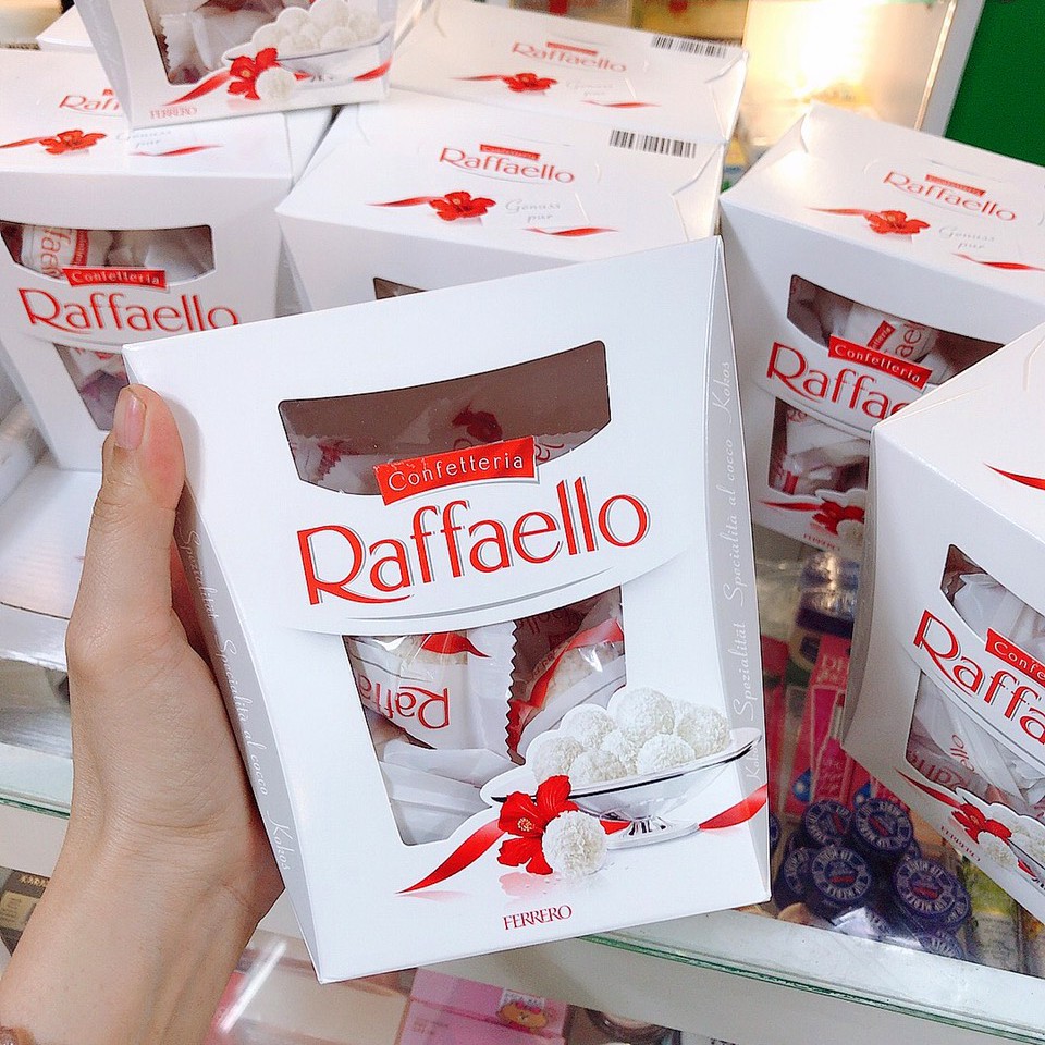 [DATE 08/21] Socola trắng phủ dừa Ferrero Raffaello 230g