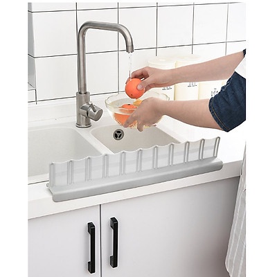 Tấm chắn silicon ngăn bắn nước dùng cho bồn rửa bát vệ sinh, sạch sẽ - DMA store