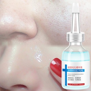 Serum Dưỡng Trắng Da Se Khít Lỗ Chân Lông Giảm Mụn Đầu Đen Shrinkage Pore Qianzi