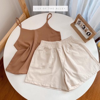 Áo 2 dây lụa chiffon