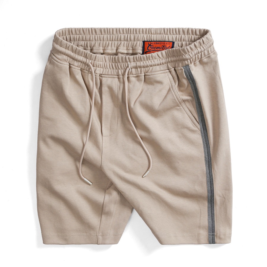 Quần short thun thể thao cao cấp 6005 CHEMICAL chất vải dày dặn co giãn thoải mái kiểu dáng thời trang - MENFIT