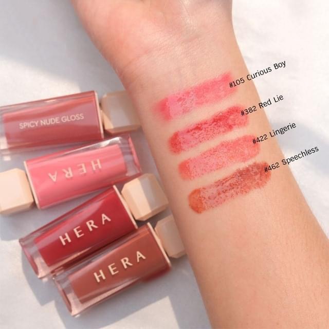 [DUTY FREE] SON HERA SENSUAL SPICY NUDE GLOSS DẠNG BÓNG